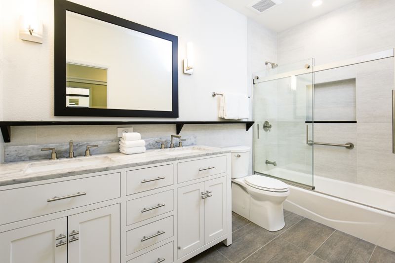 Modern Vanity with Double Sinks